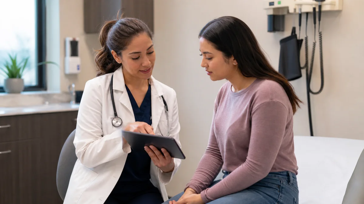 Birth control options counseling at a Pomona women’s health visit
