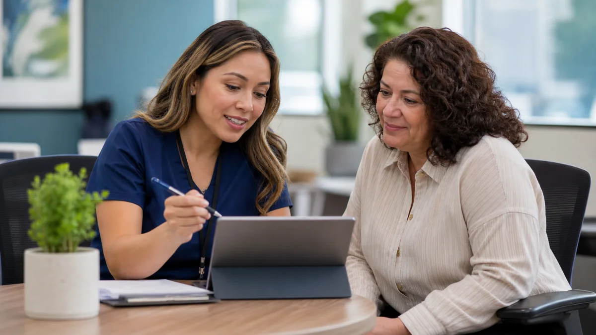 Insurance enrollment help at a Pomona community health center