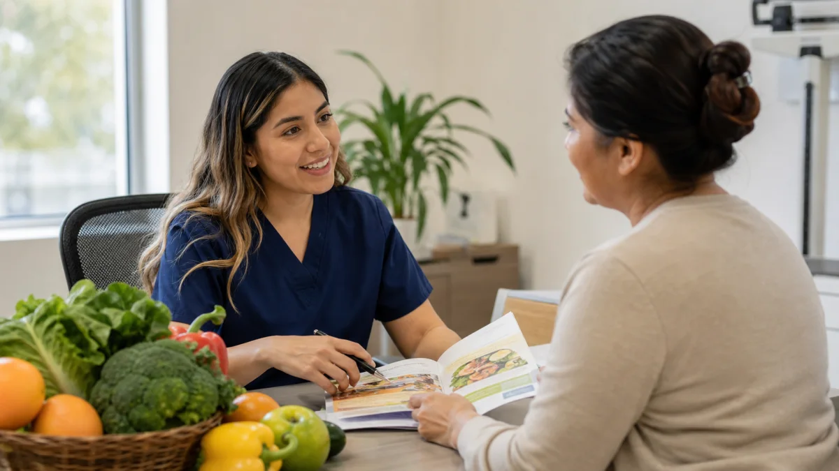 Nutrition resources discussion for Pomona families
