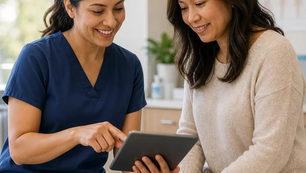 Preventive care planning conversation in a community clinic