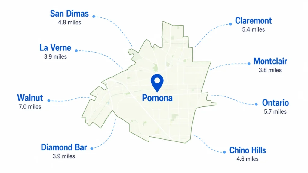 Pomona community near All American Community Health Center